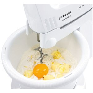 Mixer cu bol BOSCH ErgoMixx MFQ36460, 1l, 450W, 5 trepte viteza, alb-gri Mixer cu bol BOSCH ErgoMixx MFQ36460, 1l, 450W, 5 trepte viteza, alb-gri