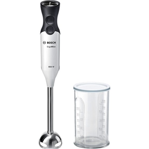 Mixer vertical BOSCH ErgoMixx MS61A4110, 0.6l, 800W, 12 trepte viteza, alb-gri inchis Mixer vertical BOSCH ErgoMixx MS61A4110, 0.6l, 800W, 12 trepte viteza, alb-gri inchis