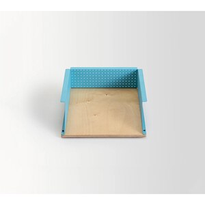 Tavita documente SPIN Cora Boxxit Small, metal-lemn, cyan Tavita documente SPIN Cora Boxxit Small, metal-lemn, cyan