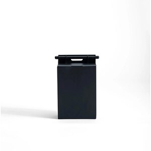 Cos pentru hartie SPIN Cora, metal, negru Cos pentru hartie SPIN Cora, metal, negru