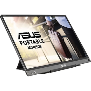 Monitor portabil LCD IPS ASUS ZenScreen MB16ACE, 15.6", Full HD, 60Hz, Flicker Free, gri inchis Monitor portabil LCD IPS ASUS ZenScreen MB16ACE, 15.6", Full HD, 60Hz, Flicker Free, gri inchis