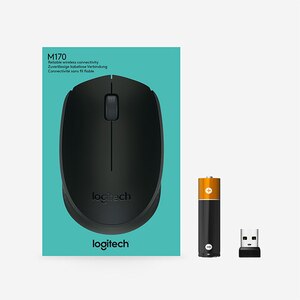 Mouse Wireless LOGITECH M171, 1000 dpi, negru Mouse Wireless LOGITECH M171, 1000 dpi, negru