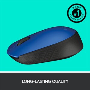 Mouse Wireless LOGITECH M171, 1000 dpi, albastru Mouse Wireless LOGITECH M171, 1000 dpi, albastru