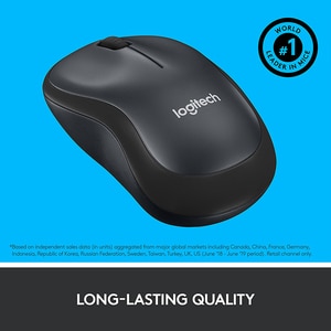 Mouse Wireless LOGITECH M220 Silent, 1000 dpi, negru Mouse Wireless LOGITECH M220 Silent, 1000 dpi, negru