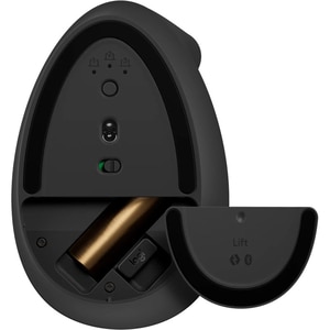 Mouse Wireless LOGITECH Lift Vertical, Dual Mode, 4000 dpi, Bluetooth, grafit Mouse Wireless LOGITECH Lift Vertical, Dual Mode, 4000 dpi, Bluetooth, grafit