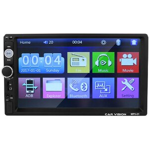 Media receiver auto CAR VISION MP5-01, 4 x 45W Touch, Bluetooth, USB, MirrorLink Media receiver auto CAR VISION MP5-01, 4 x 45W Touch, Bluetooth, USB, MirrorLink