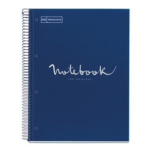 Caiet pentru scoala MIQUELRIUS, matematica, A4, 80 file, legatura spirala, albastru Caiet pentru scoala MIQUELRIUS, matematica, A4, 80 file, legatura spirala, albastru
