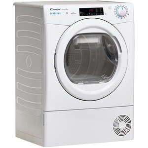 Uscator de rufe CANDY CSOE H10A2TE-S, Pompa de caldura, 10 kg, 14 programe, Clasa E, Wi-Fi, alb Uscator de rufe CANDY CSOE H10A2TE-S, Pompa de caldura, 10 kg, 14 programe, Clasa E, Wi-Fi, alb