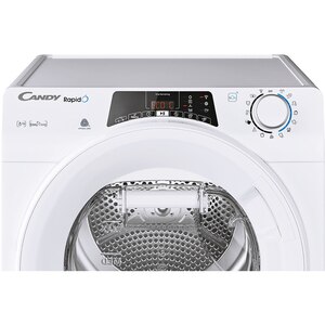 Uscator de rufe CANDY ROE H8A2TE-S, Pompa de caldura, 8 kg, 14 programe, Clasa E, Wi-Fi, alb Uscator de rufe CANDY ROE H8A2TE-S, Pompa de caldura, 8 kg, 14 programe, Clasa E, Wi-Fi, alb
