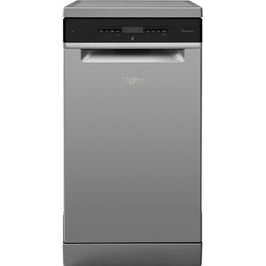 Masina de spalat vase independenta WHIRLPOOL WSFO3T1256PCX, 6th sense, 10 seturi, 8 programe, 45 cm, Clasa E, inox Masina de spalat vase independenta WHIRLPOOL WSFO3T1256PCX, 6th sense, 10 seturi, 8 programe, 45 cm, Clasa E, inox