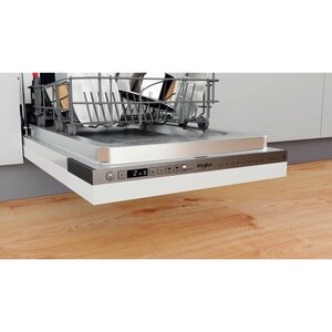 Masina de spalat vase incorporabila WHIRLPOOL WSIO 3O34 PFE X, 10 seturi, 8 programe, 45 cm, Clasa D, panou comanda gri Masina de spalat vase incorporabila WHIRLPOOL WSIO 3O34 PFE X, 10 seturi, 8 programe, 45 cm, Clasa D, panou comanda gri