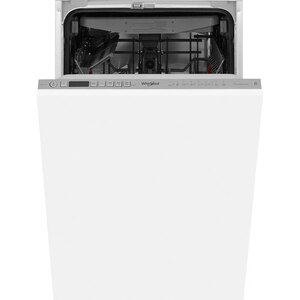 Masina de spalat vase incorporabila WHIRLPOOL WSIO 3O34 PFE X, 10 seturi, 8 programe, 45 cm, Clasa D, panou comanda gri Masina de spalat vase incorporabila WHIRLPOOL WSIO 3O34 PFE X, 10 seturi, 8 programe, 45 cm, Clasa D, panou comanda gri