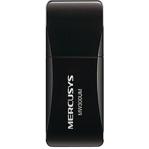 Adaptor USB Wireless MERCUSYS MW300UM, 300Mbps, negru Adaptor USB Wireless MERCUSYS MW300UM, 300Mbps, negru