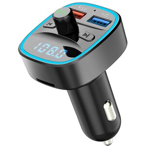 Modulator FM MYRIA MY2406, Bluetooth, USB, negru Modulator FM MYRIA MY2406, Bluetooth, USB, negru