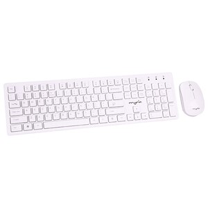 Kit tastatura si mouse Wireless MYRIA MY8520, USB, Layout INT, alb Kit tastatura si mouse Wireless MYRIA MY8520, USB, Layout INT, alb