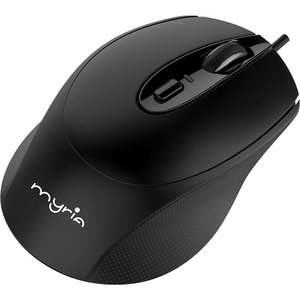 Mouse cu fir MYRIA MY8534, 1200 dpi, negru Mouse cu fir MYRIA MY8534, 1200 dpi, negru