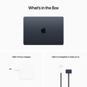 Laptop APPLE MacBook Air 13 mly33ze/a, Apple M2, 13.6" Retina Display, 8GB, SSD 256GB, 8-core GPU, macOS Monterey, Midnight, Tastatura layout INT Laptop APPLE MacBook Air 13 mly33ze/a, Apple M2, 13.6" Retina Display, 8GB, SSD 256GB, 8-core GPU, macOS Monterey, Midnight, Tastatura layout INT