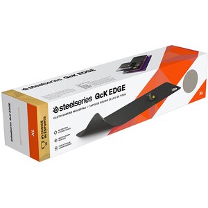 Mouse Pad Gaming STEELSERIES QcK Edge, marime XL, negru Mouse Pad Gaming STEELSERIES QcK Edge, marime XL, negru