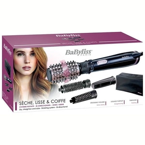 Perie rotativa BABYLISS Beliss AS200E, 1000W, 2 viteze, Invelis Ceramic, negru Perie rotativa BABYLISS Beliss AS200E, 1000W, 2 viteze, Invelis Ceramic, negru
