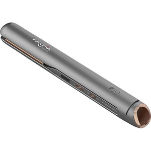 Placa de indreptat parul cordless MYRIA MY4853, 220 grade, invelis ceramic, argintiu Placa de indreptat parul cordless MYRIA MY4853, 220 grade, invelis ceramic, argintiu