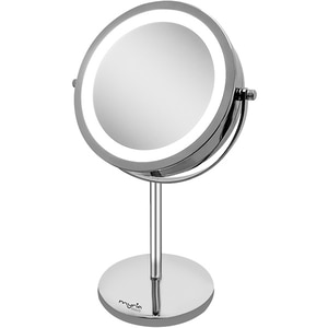 Oglinda cosmetica cu iluminare MYRIA MY4830, 17cm, argintiu Oglinda cosmetica cu iluminare MYRIA MY4830, 17cm, argintiu