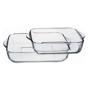 Set vase termorezistente PASABAHCE Borcam 1017168, 2 piese, sticla, 2-3.5l, transparent Set vase termorezistente PASABAHCE Borcam 1017168, 2 piese, sticla, 2-3.5l, transparent