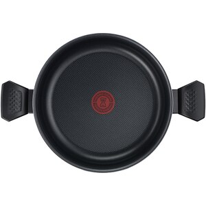 Cratita cu capac TEFAL Simply Clean B5677253, 4.7l, 28cm, aluminiu, negru Cratita cu capac TEFAL Simply Clean B5677253, 4.7l, 28cm, aluminiu, negru