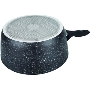 Cratita cu capac MYRIA MY4426, 2.8l, 20cm, aluminiu, negru Cratita cu capac MYRIA MY4426, 2.8l, 20cm, aluminiu, negru