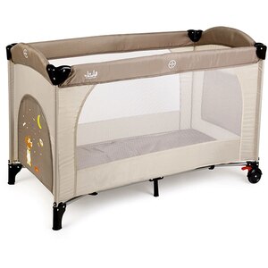 Patut JUJU Sleepy Baby - Sweet Dreams JU7940, 0 luni+, bej-negru Patut JUJU Sleepy Baby - Sweet Dreams JU7940, 0 luni+, bej-negru