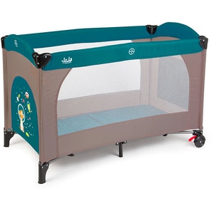 Patut JUJU Sleepy Baby - Space Doggy JU7950, 0 luni+, bej-turcoaz Patut JUJU Sleepy Baby - Space Doggy JU7950, 0 luni+, bej-turcoaz