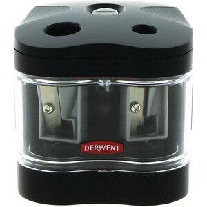 Ascutitoare electrica DERWENT Professional, dubla, plastic, negru Ascutitoare electrica DERWENT Professional, dubla, plastic, negru