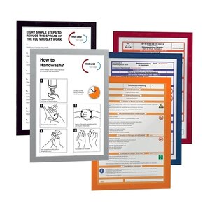 Display magnetic DURABLE Duraframe, A3, 2 bucati, argintiu Display magnetic DURABLE Duraframe, A3, 2 bucati, argintiu