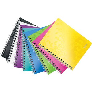 Caiet de birou LEITZ, matematica, A5, 80 file, legatura spirala, turcoaz Caiet de birou LEITZ, matematica, A5, 80 file, legatura spirala, turcoaz