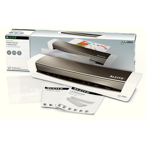 Laminator LEITZ iLAM Home Office, A3, kit folii laminare inclus, argintiu Laminator LEITZ iLAM Home Office, A3, kit folii laminare inclus, argintiu