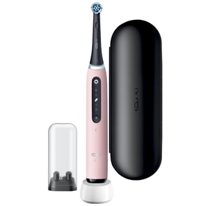 Periuta de dinti electrica ORAL-B iO5, Bluetooth, 40000 miscari/min, Curatare 3D, 5 programe, 1 capat, roz Periuta de dinti electrica ORAL-B iO5, Bluetooth, 40000 miscari/min, Curatare 3D, 5 programe, 1 capat, roz