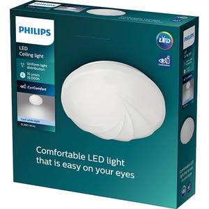 Plafoniera LED PHILIPS 8718699729059, 10W, 1100lm, lumina rece, alb Plafoniera LED PHILIPS 8718699729059, 10W, 1100lm, lumina rece, alb