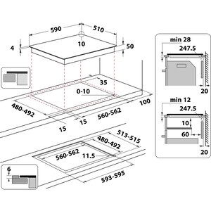 Plita incorporabila WHIRLPOOL WL S7960 NE, Inductie, 4 arzatoare, Touch Control, negru Plita incorporabila WHIRLPOOL WL S7960 NE, Inductie, 4 arzatoare, Touch Control, negru