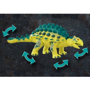 Set figurine PLAYMOBIL Dino Rise - Saichania Invazia robotilor PM70626, 5 ani+, multicolor Set figurine PLAYMOBIL Dino Rise - Saichania Invazia robotilor PM70626, 5 ani+, multicolor