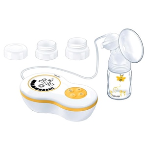 Pompa de san electrica BEURER BY40, 180ml, alb-galben Pompa de san electrica BEURER BY40, 180ml, alb-galben