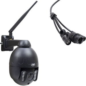 Camera IP Wireless PTZ PNI IP655B, QHD 1920p, IR, Night Vision, Negru Camera IP Wireless PTZ PNI IP655B, QHD 1920p, IR, Night Vision, Negru