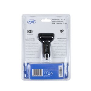 Modulator FM PNI Valentine F250 Bluetooth 5.0, MP3 player, negru Modulator FM PNI Valentine F250 Bluetooth 5.0, MP3 player, negru