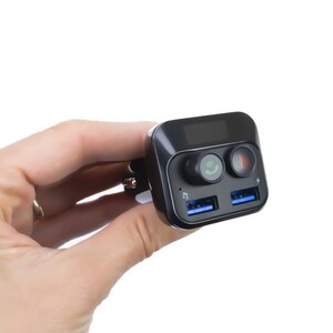 Modulator FM PNI Valentine F250 Bluetooth 5.0, MP3 player, negru Modulator FM PNI Valentine F250 Bluetooth 5.0, MP3 player, negru