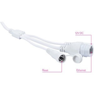 Camera IP Wireless PNI IP55, Ultra HD 1920p, IR, Night Vision, alb Camera IP Wireless PNI IP55, Ultra HD 1920p, IR, Night Vision, alb