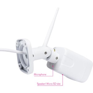 Camera IP Wireless PNI IP55, Ultra HD 1920p, IR, Night Vision, alb Camera IP Wireless PNI IP55, Ultra HD 1920p, IR, Night Vision, alb