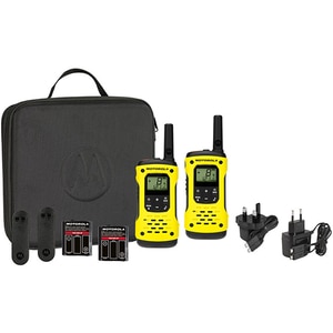 Statie radio PMR portabila MOTOROLA TLKR T92 H2O IP67, 2buc, galben Statie radio PMR portabila MOTOROLA TLKR T92 H2O IP67, 2buc, galben