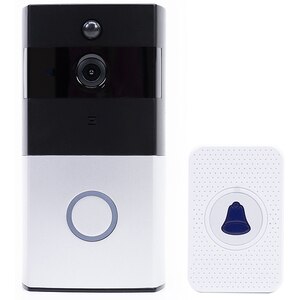 Interfon video Wireless Smart PNI SafeHome PT710B, HD 1080p, Sonerie, alb-negru Interfon video Wireless Smart PNI SafeHome PT710B, HD 1080p, Sonerie, alb-negru