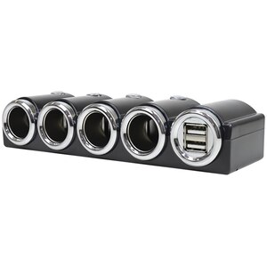 Splitter bricheta auto PNI Lighter 04, 4 porturi, 2 x USB, negru Splitter bricheta auto PNI Lighter 04, 4 porturi, 2 x USB, negru