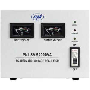 Stabilizator de tensiune PNI SVM2000VA, 1600W Stabilizator de tensiune PNI SVM2000VA, 1600W
