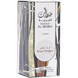 Apa de parfum LATTAFA PERFUMES Khaltaat Al Arabia Silver, Barbati, 100ml Apa de parfum LATTAFA PERFUMES Khaltaat Al Arabia Silver, Barbati, 100ml