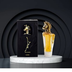 Apa de parfum LATTAFA PERFUMES Maahir, Barbati, 100ml Apa de parfum LATTAFA PERFUMES Maahir, Barbati, 100ml
